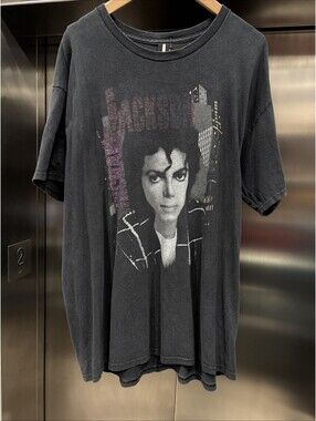 Vintage Michael Jackson Bad Tour 88’ Music Tee